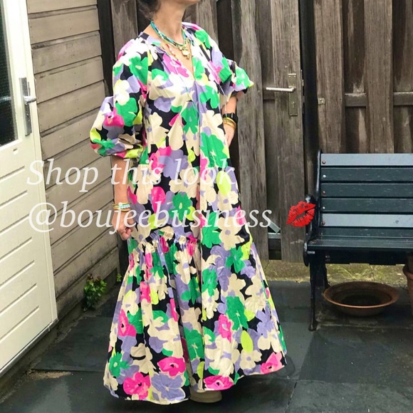 H&M Cotton Kaftan Dress - Picture 14 of 16